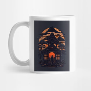 gate to the village Mug